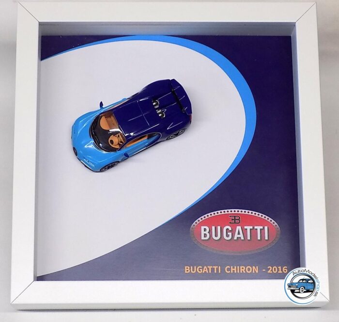 Model v ráme - Bugatti Chiron 2016