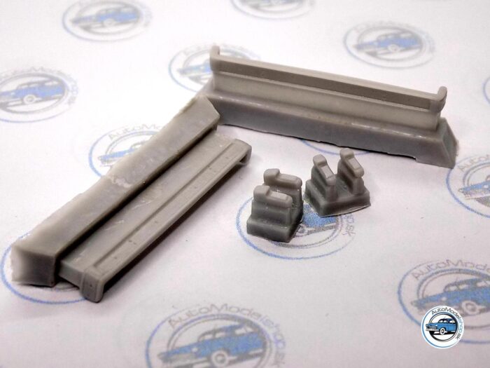 Nárazníky na Škoda 1203 / TAZ 1:43 Skmodels