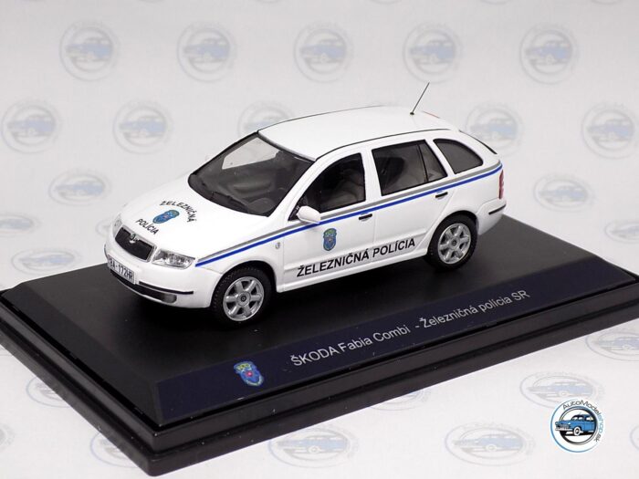Škoda Fabia combi - Železničná polícia - 1:43