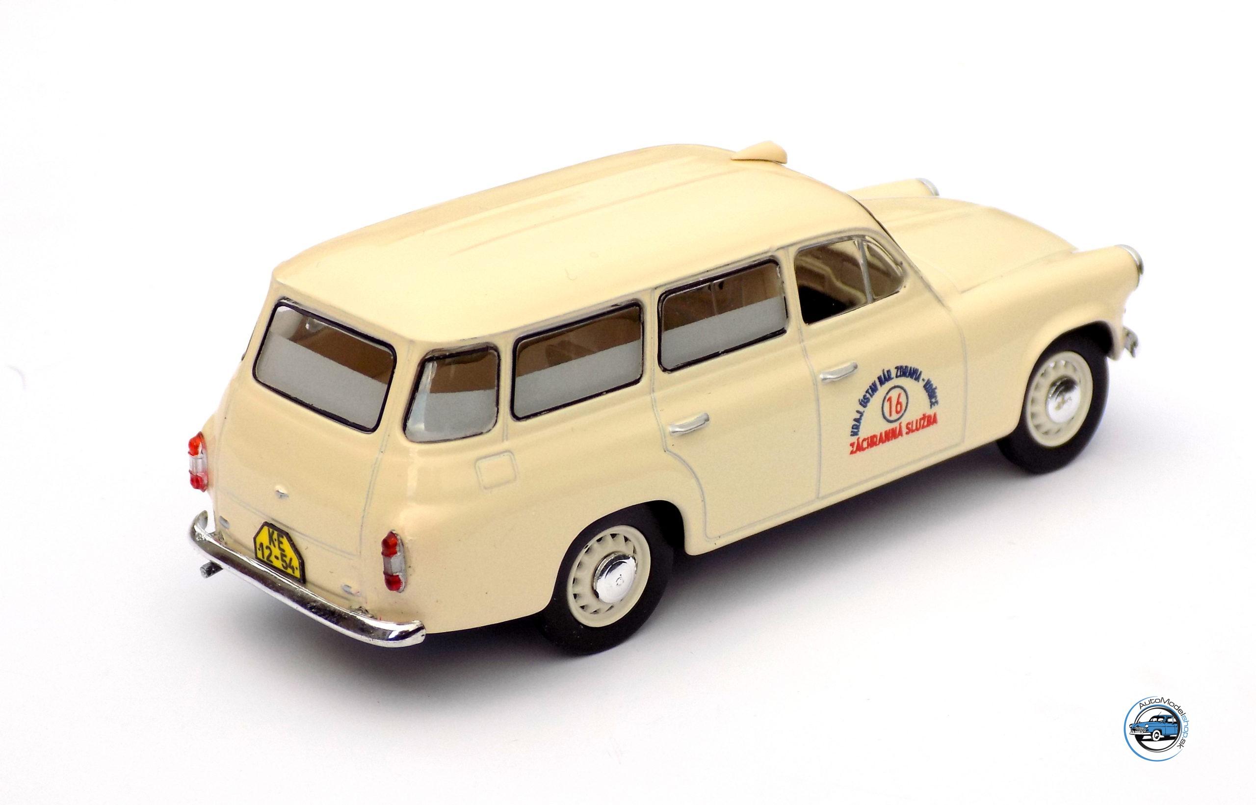 ŠKODA 1202 - Sanitka - Ambulance - Krajský ústav národného zdravia KOŠICE - 1:43 – Obrázok 2