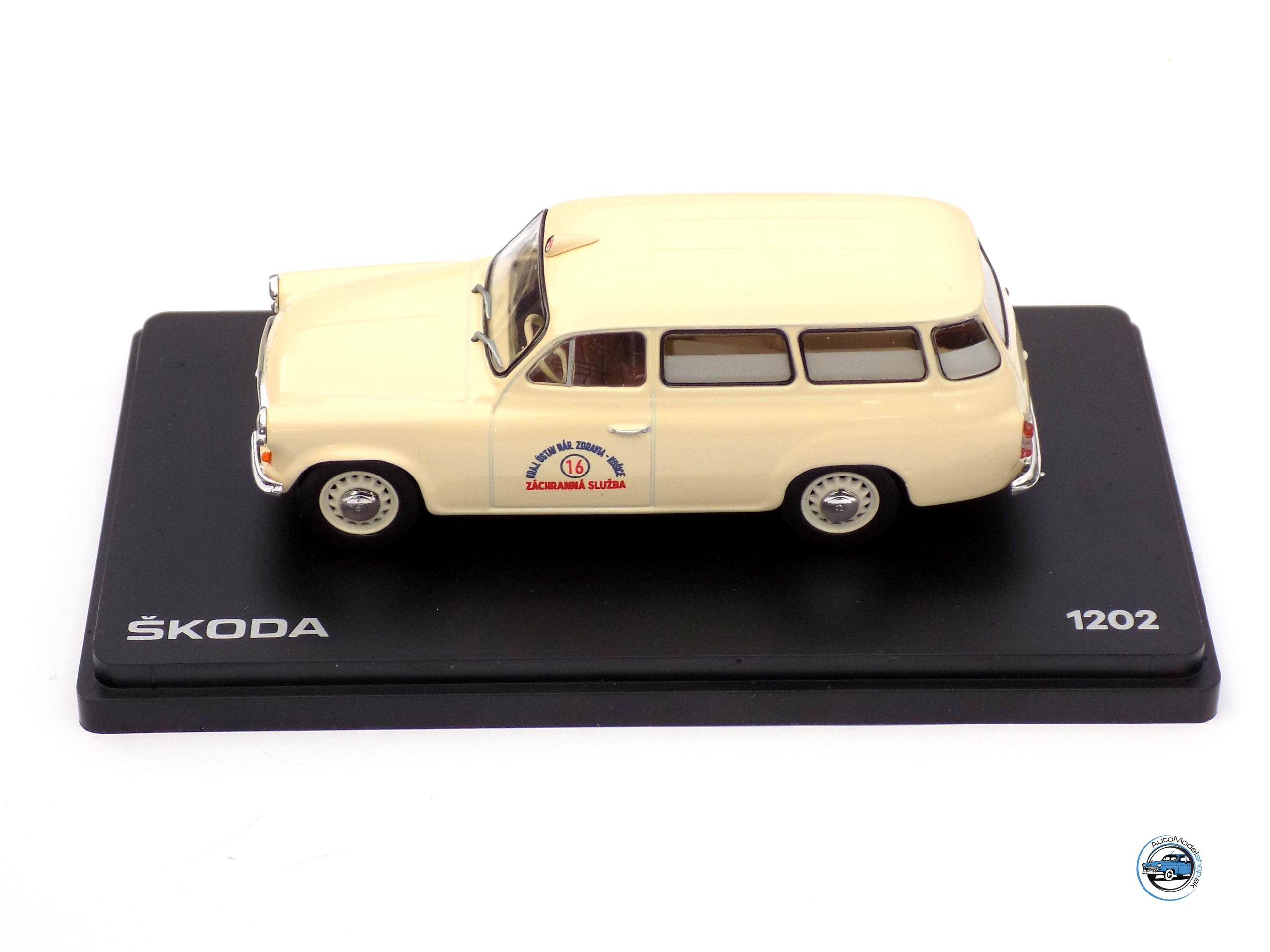 ŠKODA 1202 - Sanitka - Ambulance - Krajský ústav národného zdravia KOŠICE - 1:43 – Obrázok 3