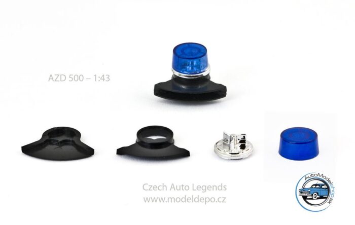 Maják AZD500 - modrý - 1:43 Czech Auto Legend