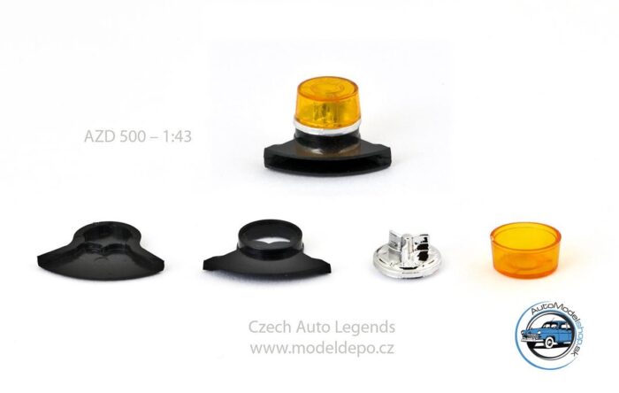 Maják AZD500 - oranžový - 1:43 Czech Auto Legend