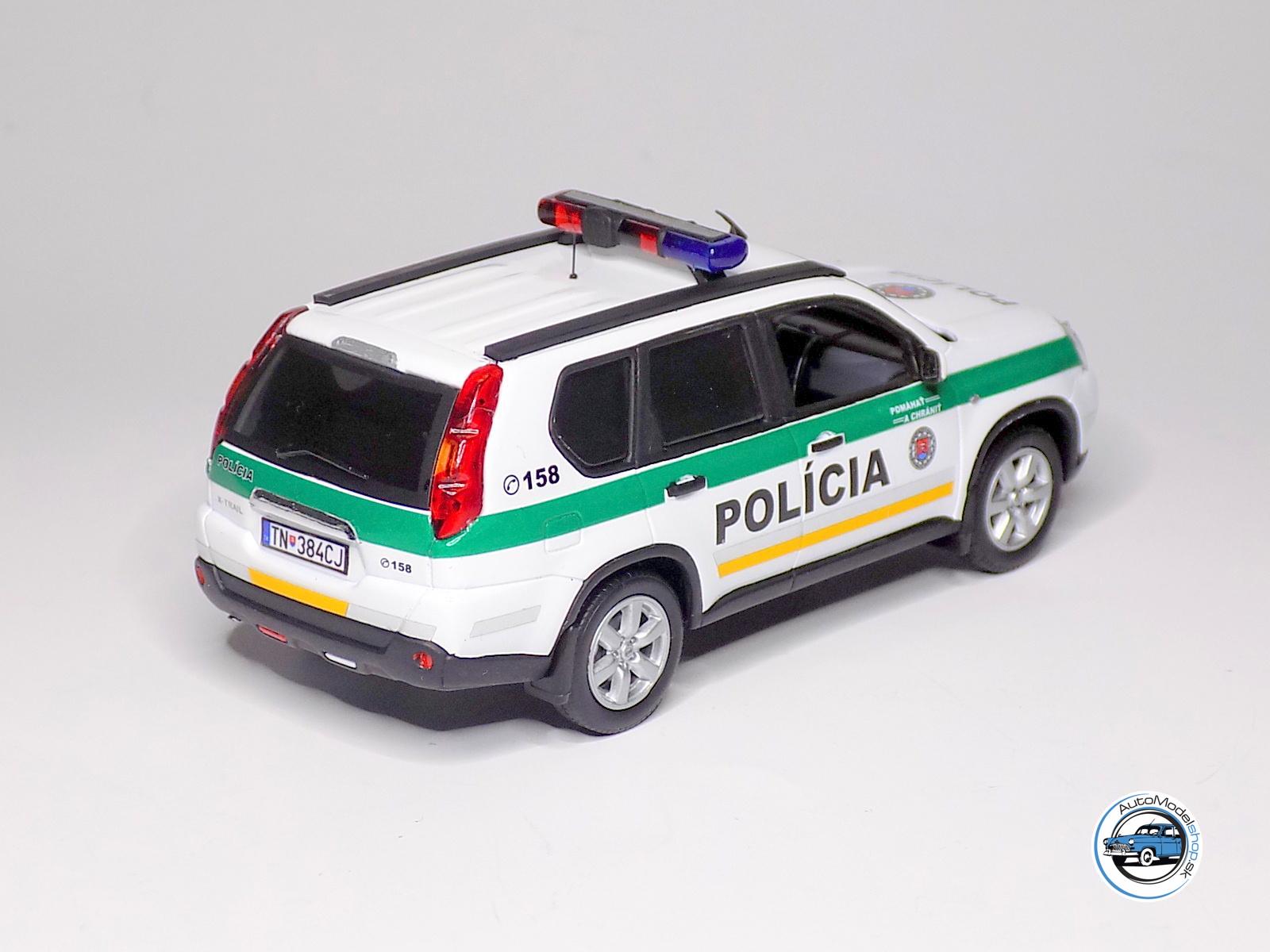 NISSAN X-TRAIL POLÍCIA SR - Kriminalistický technik OKP KR PZ Trenčín - 1:43 Automodelshop – Obrázok 2