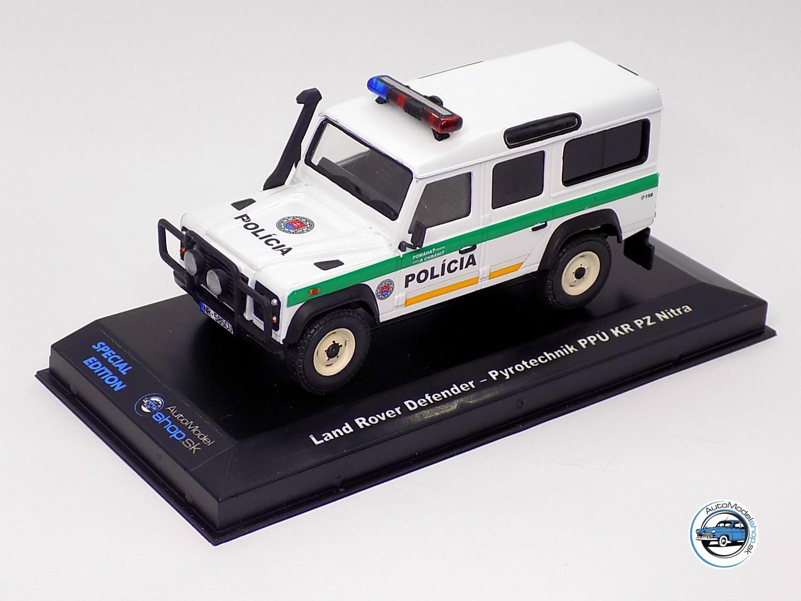 LAND ROVER DEFENDER - Pyrotechnik PPÚ NITRA - 1:43 – Obrázok 3
