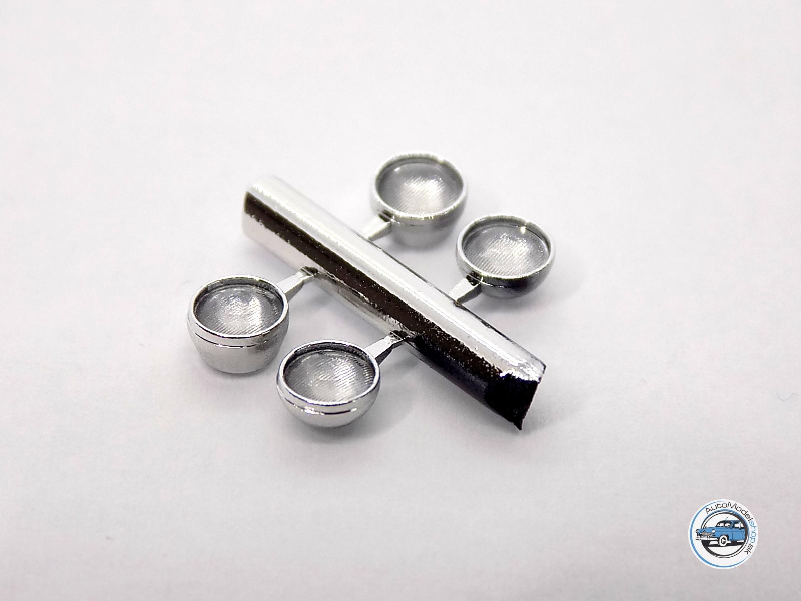 Sada prídavných svetiel - číra - 4,5mm - CAL – Obrázok 3