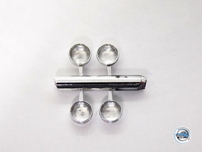 Sada prídavných svetiel - číra - 4,5mm - CAL