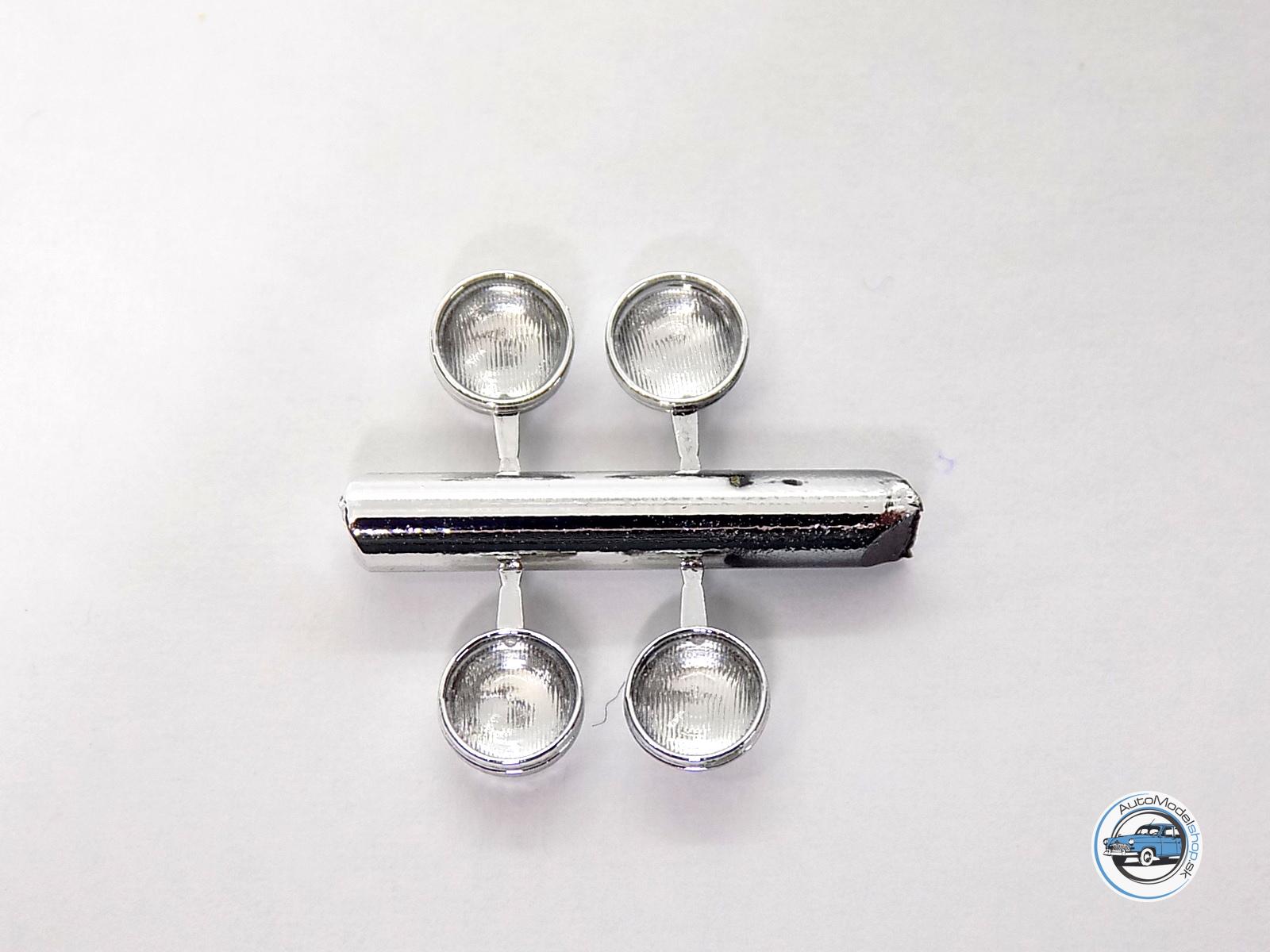 Sada prídavných svetiel - číra - 4,5mm - CAL