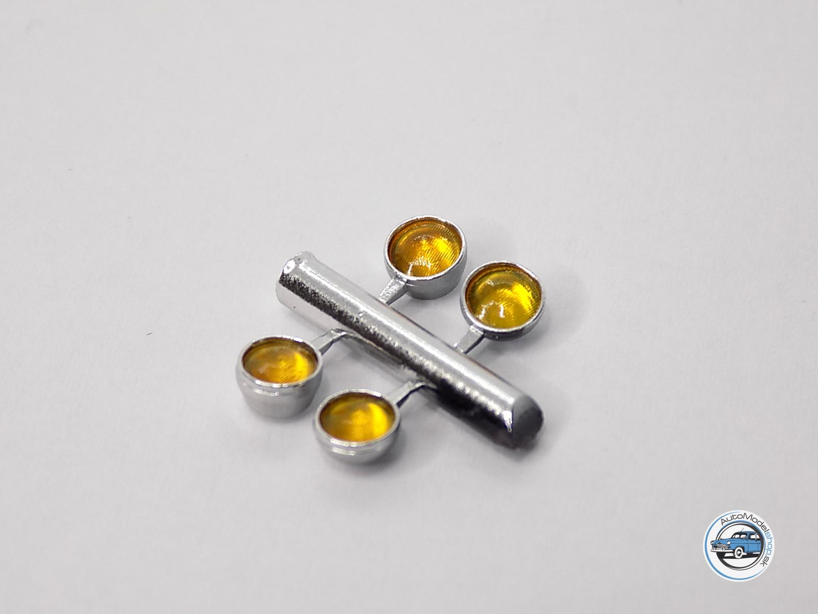 Sada prídavných svetiel - žltá - 4,5mm - CAL – Obrázok 2