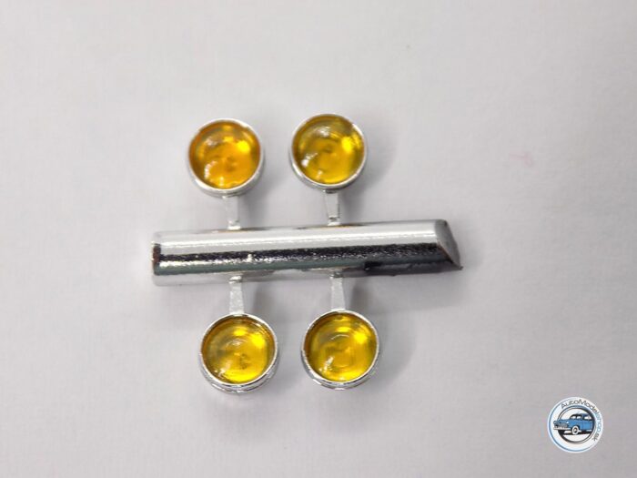 Sada prídavných svetiel - žltá - 4,5mm - CAL