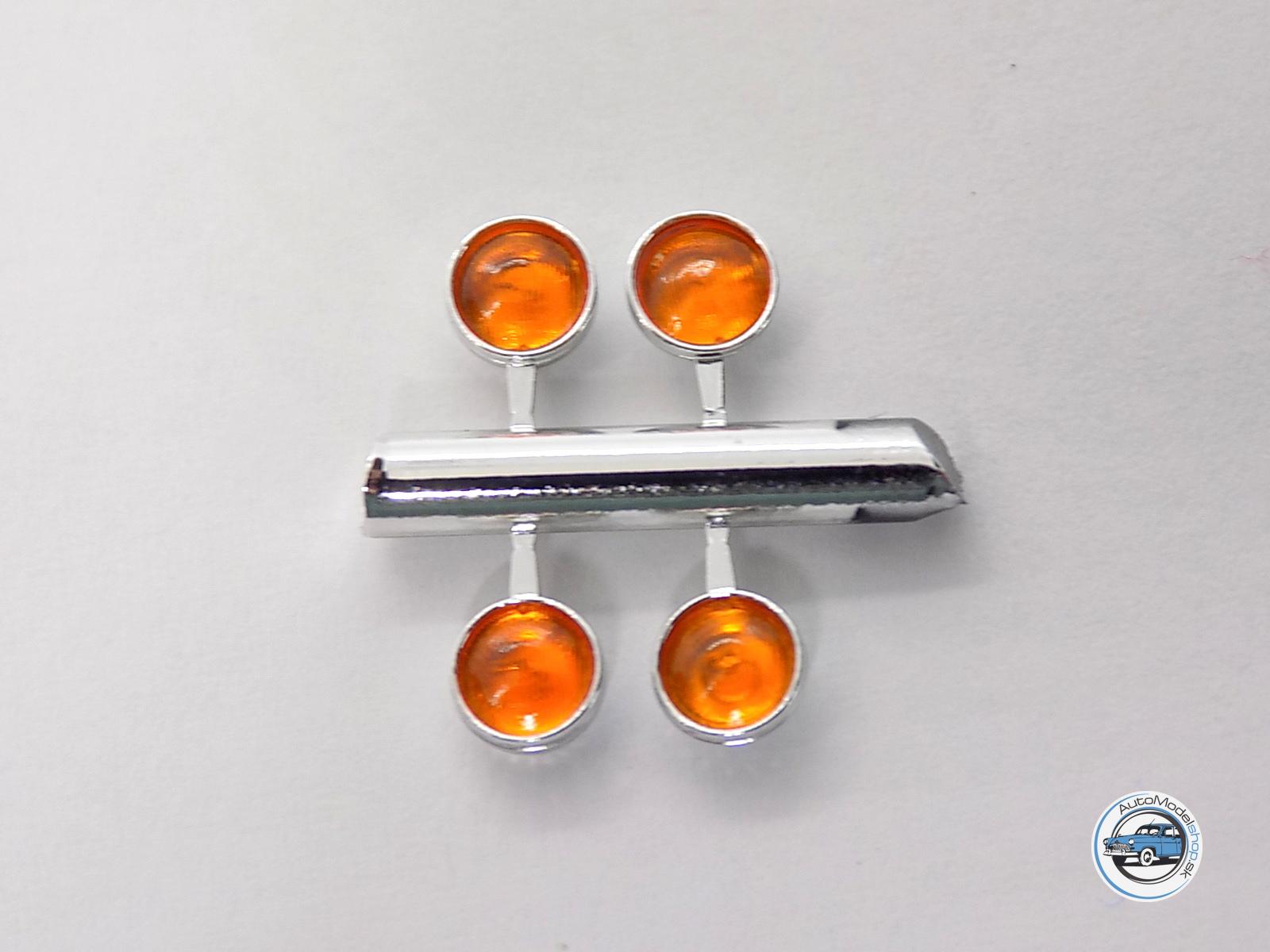 Sada prídavných svetiel - oranžová - 4,5mm - CAL