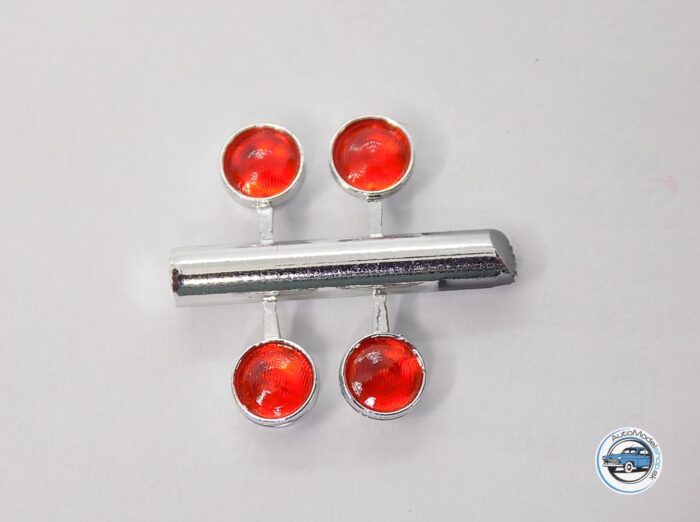 Sada prídavných svetiel - červená - 4,5mm - CAL