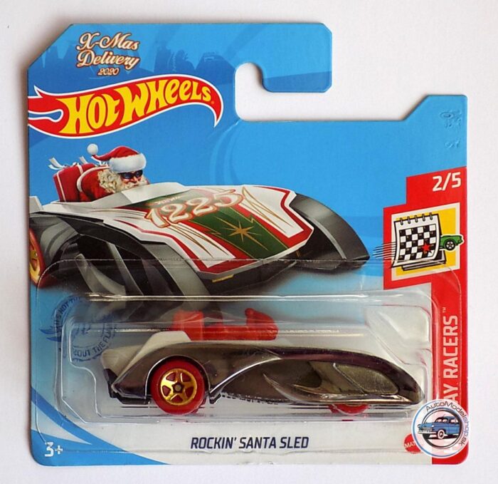 Hot Wheels Rockin' Santa Sled - GRY77- holiday racers