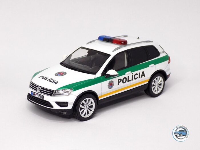 VOLKSWAGEN TOUAREG II POLÍCIA SR - PPÚ NITRA - 1:43 Automodelshop / Herpa