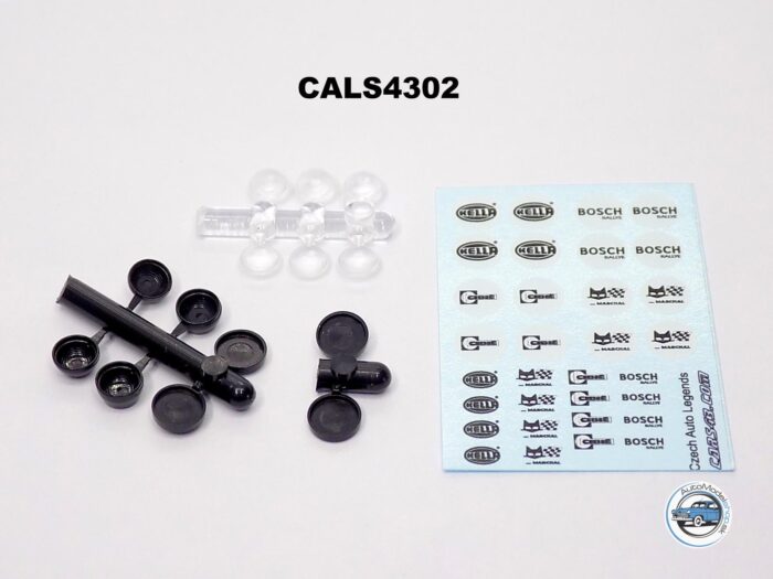 SADA PRÍDAVNÝCH SVETIEL RALLY CALS4302 - 1:43 C.A.L.