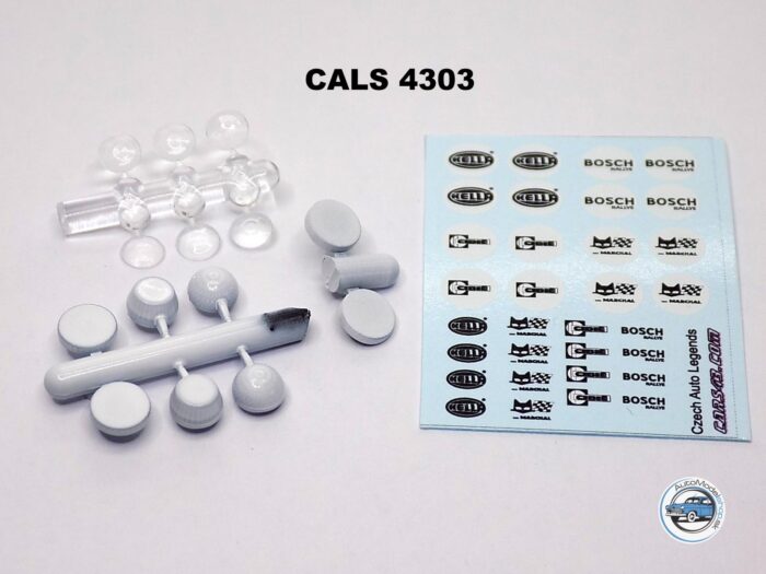 SADA PRÍDANVNÝCH SVETIEL RALLY CALS4303 - 1:43 C.A.L.