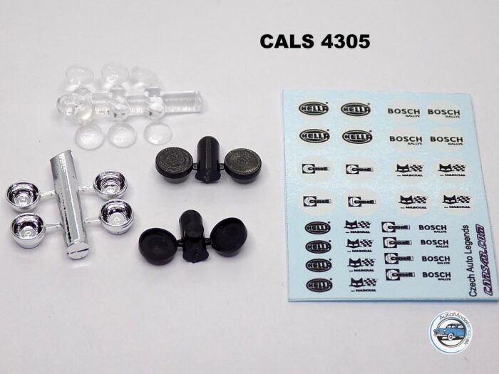 SADA PRÍDAVNÝCH SVETIEL RALLY CALS4305 - 1:43 C.A.L.