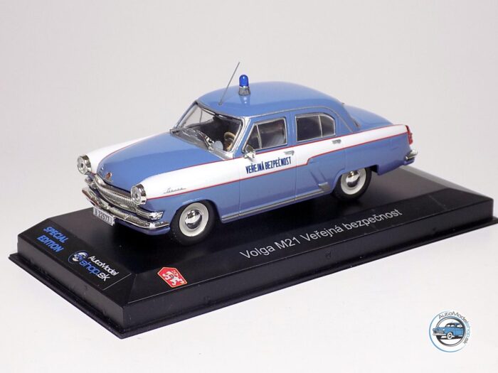 VOLGA M21 VEREJNÁ BEZPEČNOSŤ ( holubičia modrá ) - 1:43 Bazár Automodelshop