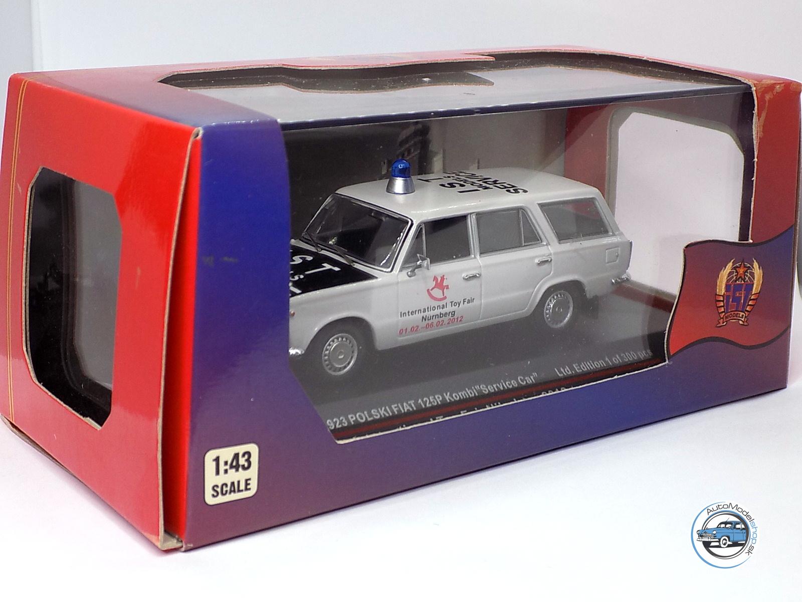 POLSKI FIAT 125P Kombi "Service Car"- Limitovana edícia - 1:43 IST – Obrázok 5