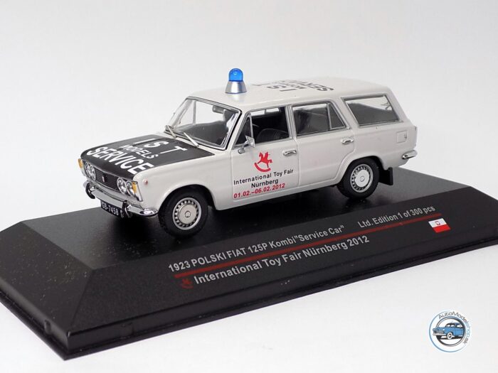 POLSKI FIAT 125P Kombi "Service Car"- Limitovana edícia - 1:43 IST