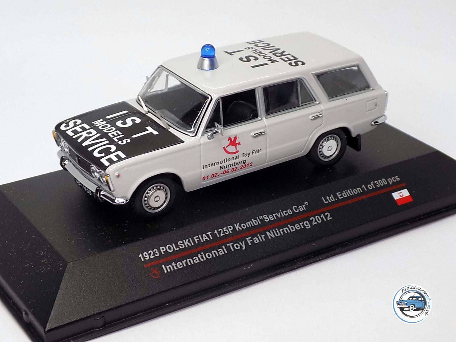 POLSKI FIAT 125P Kombi "Service Car"- Limitovana edícia - 1:43 IST – Obrázok 3