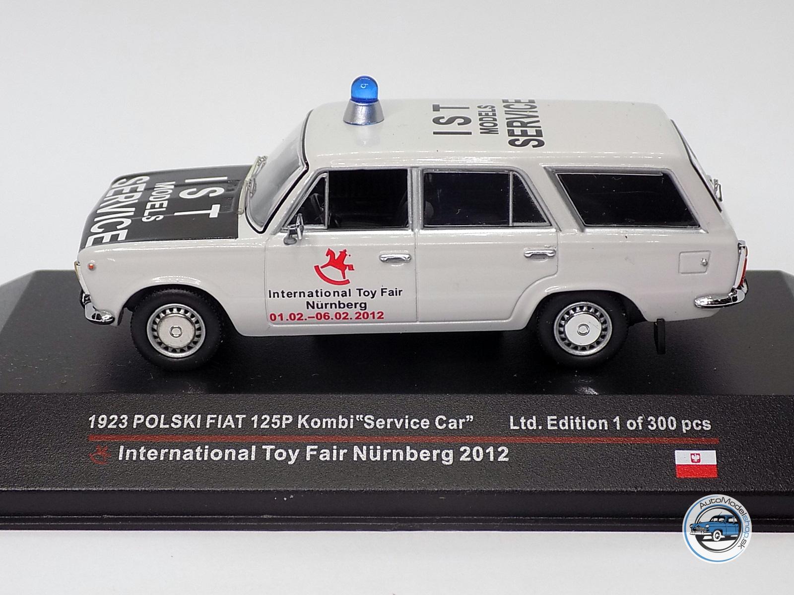 POLSKI FIAT 125P Kombi "Service Car"- Limitovana edícia - 1:43 IST – Obrázok 2
