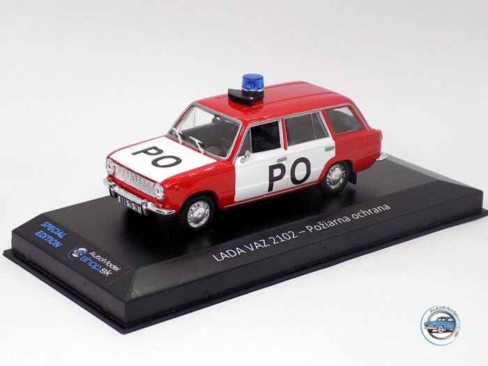 LADA VAZ 2102 Požiarna ochrana - 1:43 Automodelshop