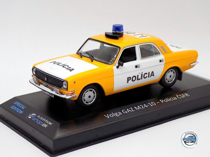 VOLGA GAZ M24-02 Polícia ČSFR - 1:43 Dea / Automodelshop