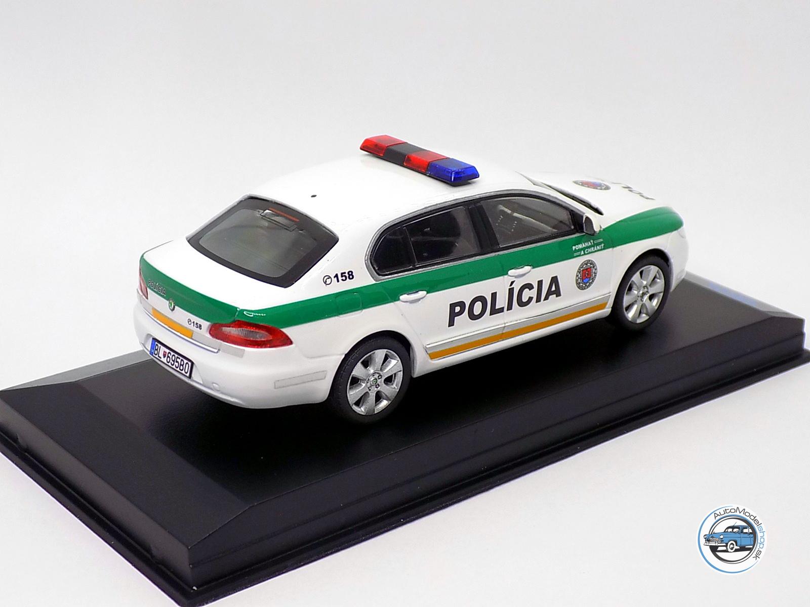 ŠKODA SUPERB II - POLÍCIA SR - Ochrana ústavných činiteľov a diplomatických misii - 1:43 – Obrázok 2