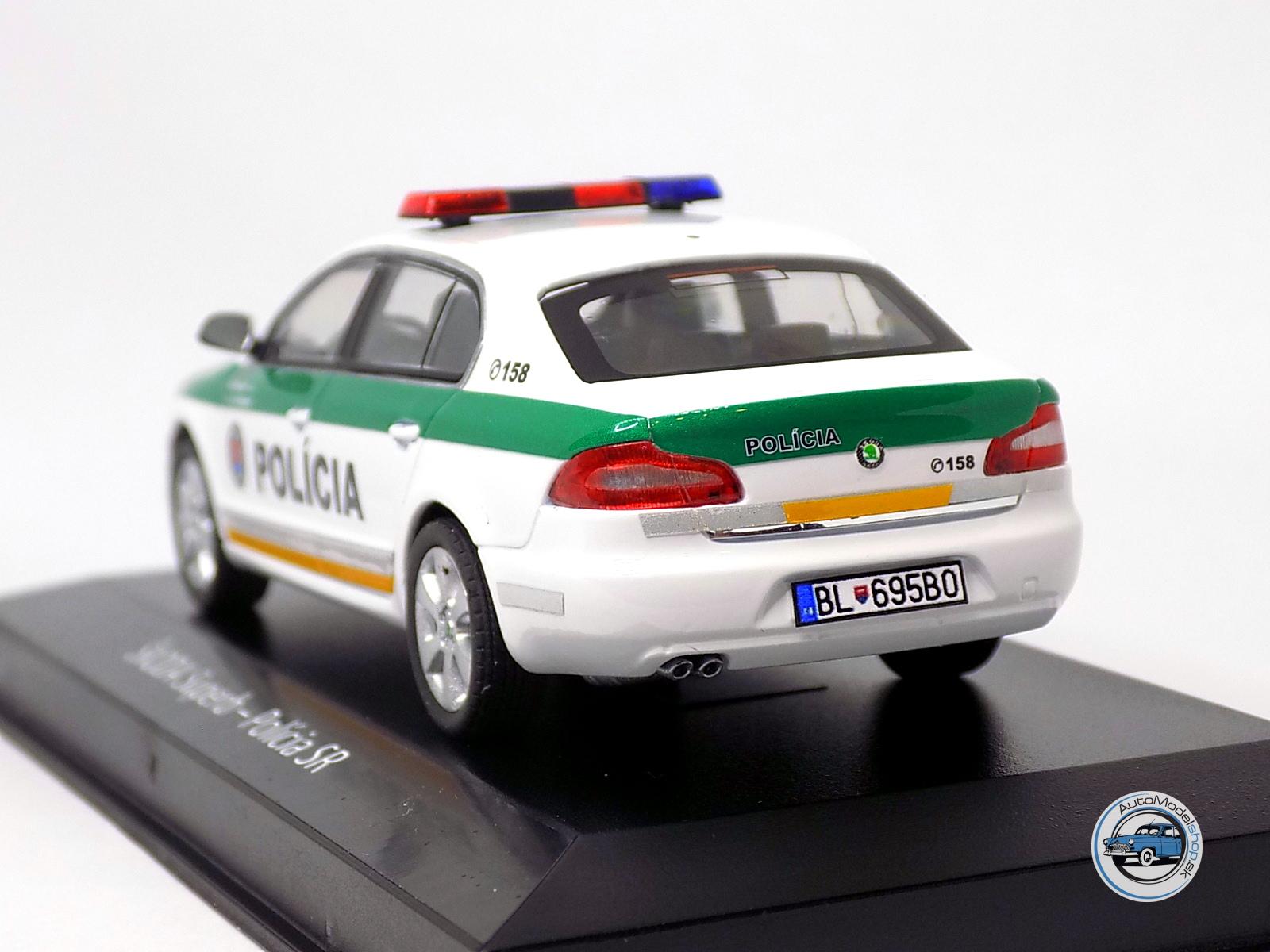 ŠKODA SUPERB II - POLÍCIA SR - Ochrana ústavných činiteľov a diplomatických misii - 1:43 – Obrázok 4