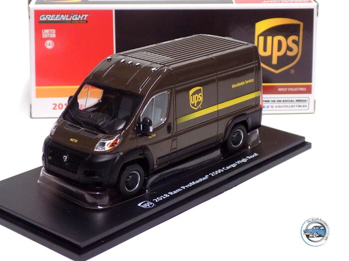 DODGE RAM PROMASTER 2500 - KURIER UPS - 1:43 Greenlight