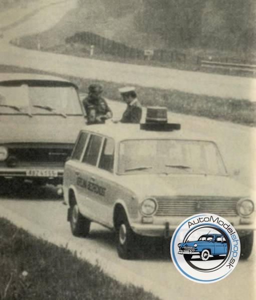LADA VAZ 2102 VEŘEJNÁ BEZPEČNOST ČSSR - Testovacia verzia 1973 – 1:18 – Obrázok 5