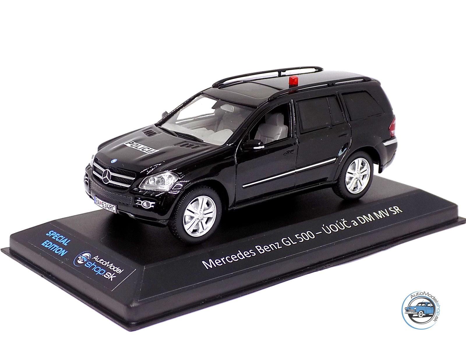 MERCEDES BENZ GL – POLÍCIA SR – ÚOÚČ a DM ( Úrad pre ochranu ústavných činiteľov a diplomatických misií MV SR )– 1:43 Automodelshop/Ixo
