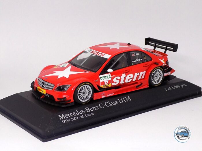 MERCEDES BENZ C-CLASS DTM 2009 - M.LAUDA - 1:43 MINICHAMPS