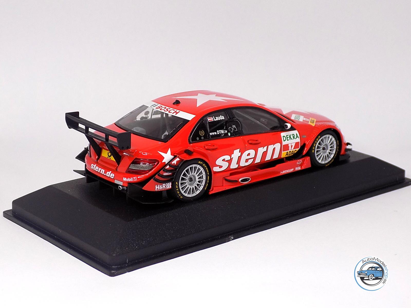 MERCEDES BENZ C-CLASS DTM 2009 - M.LAUDA - 1:43 MINICHAMPS – Obrázok 2
