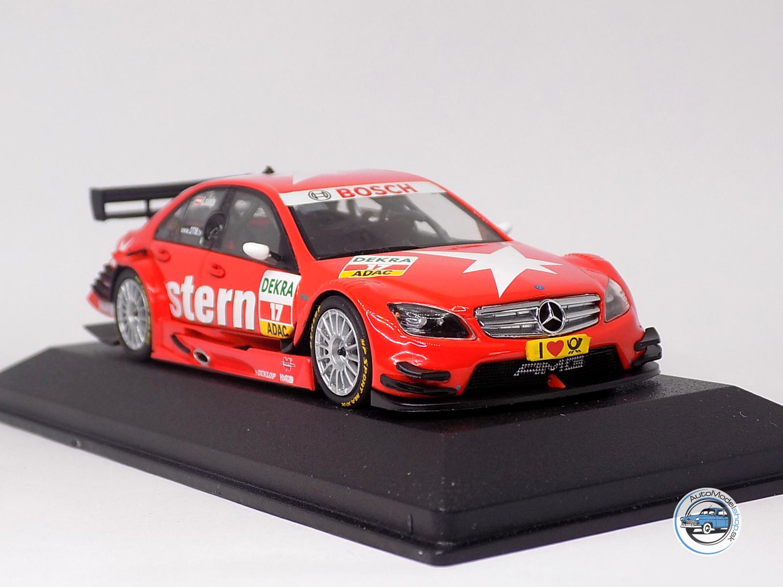 MERCEDES BENZ C-CLASS DTM 2009 - M.LAUDA - 1:43 MINICHAMPS – Obrázok 3