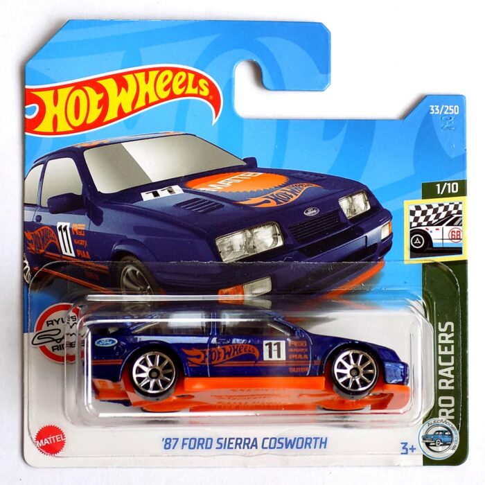 Hot Wheels ´87 Ford Sierra Cosworth - HCW87 - retro racers