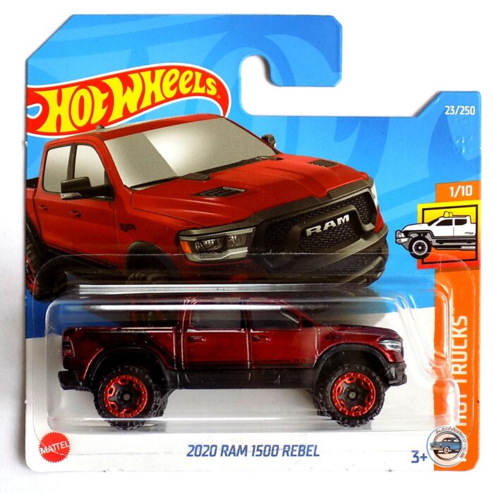 Hot Wheels 2020 Ram 1500 rebel - HCX93 - hw hot trucks