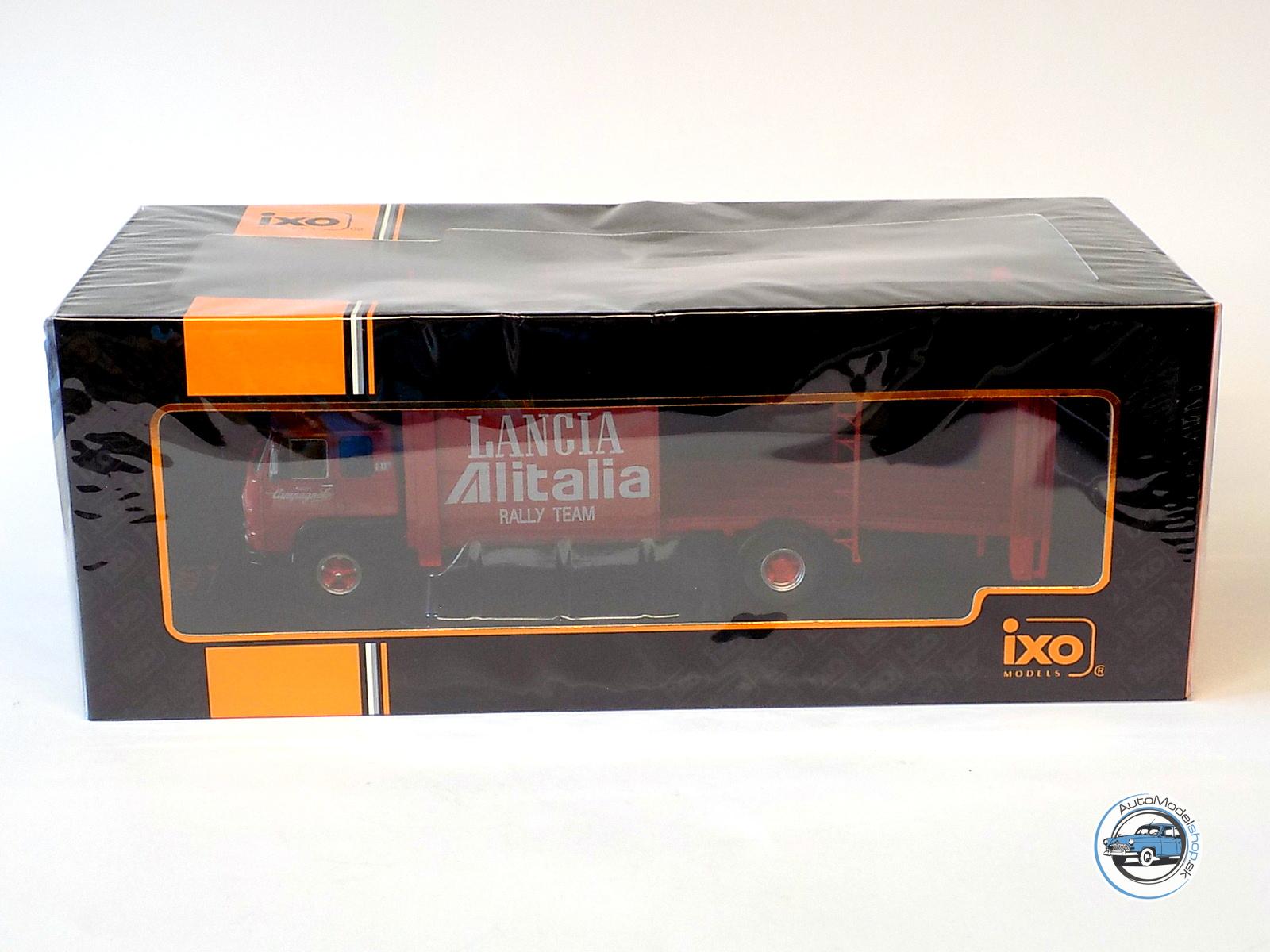 FIAT - 673 TRUCK CAR TRANSPORTER TEAM LANCIA ALITALIA 1976 - 1:43 IXO – Obrázok 7