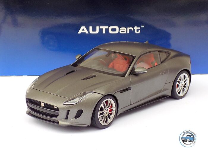 JAGUAR F-TYPE COUPE R 2015 GREY - 1:18 AUTOART