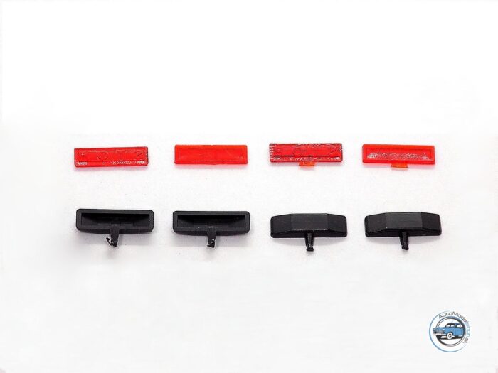 Sada 4ks svetiel STOP - 1:43 CAL