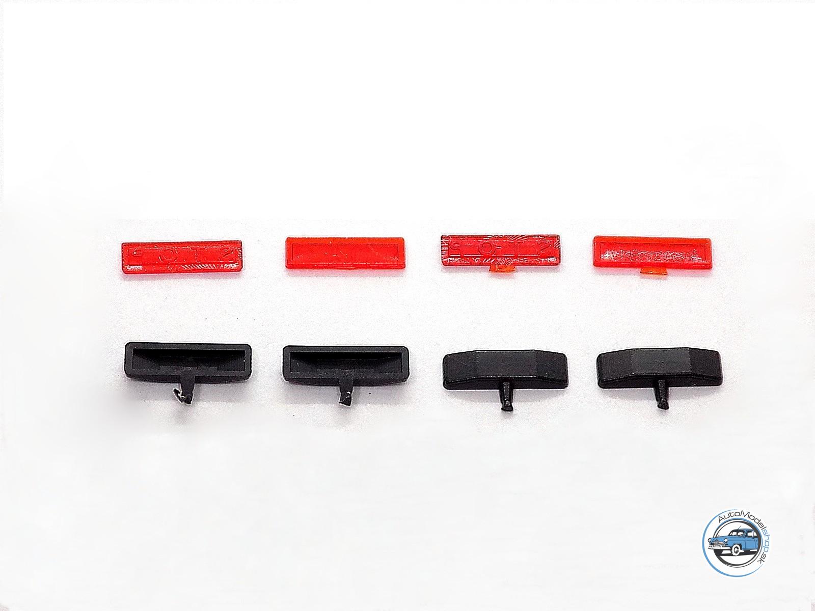 Sada 4ks svetiel STOP - 1:43 CAL