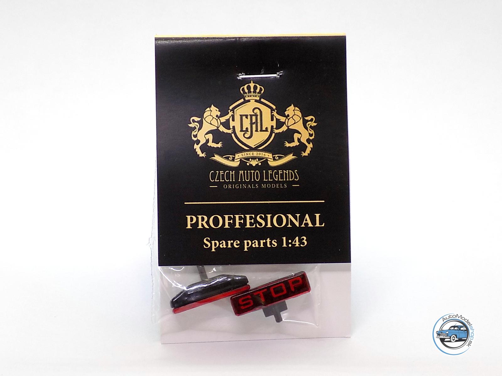 Policajné svetlo STOP - sada - 1:18 CAL – Obrázok 2