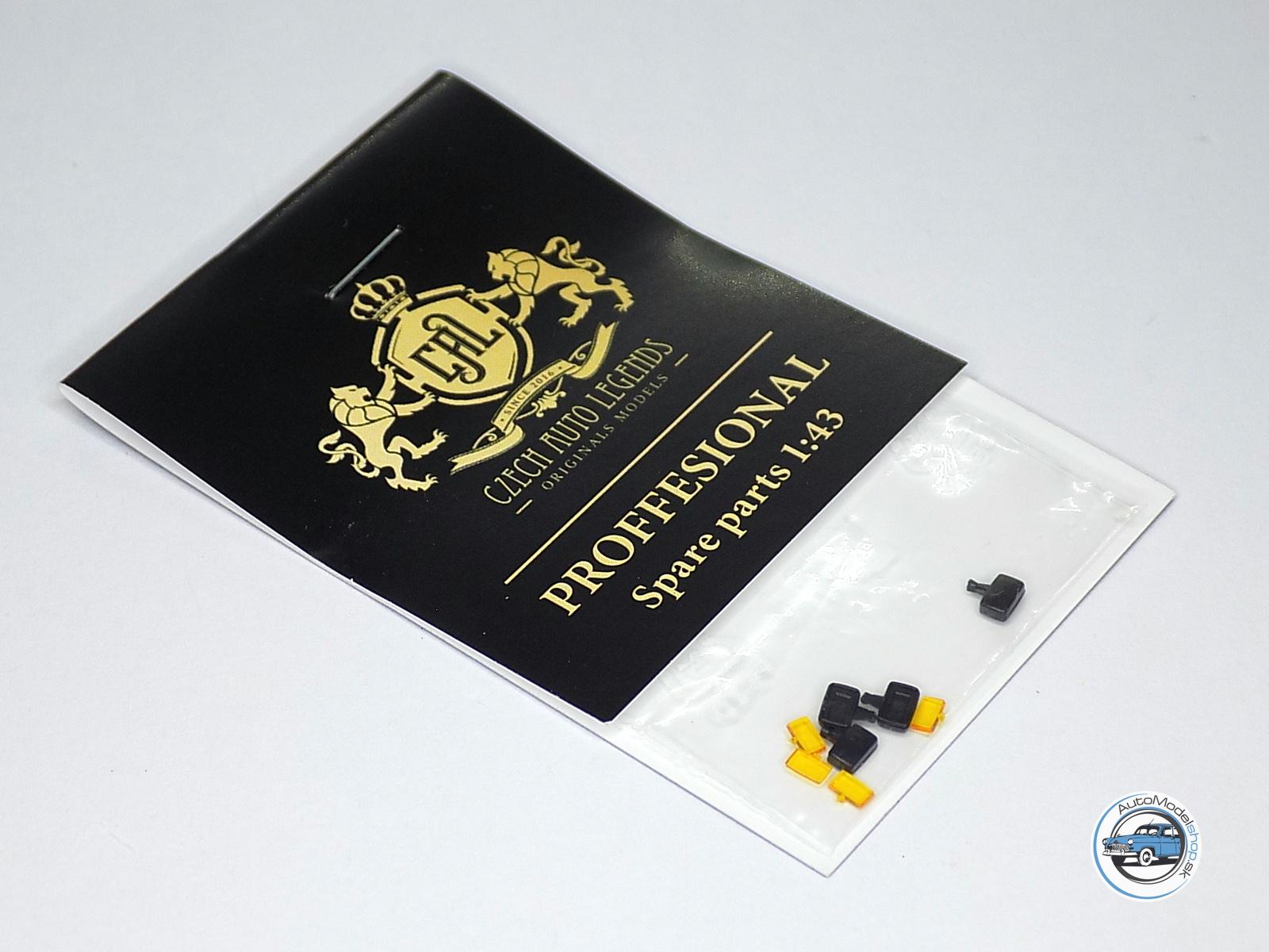 Sada svetiel PAL-Nové -čierne – žlté – 1:43 CAL – Obrázok 2