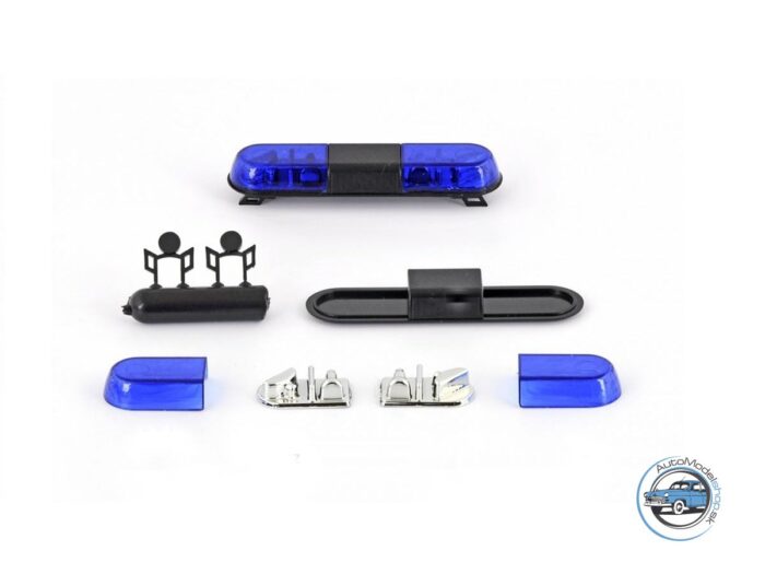 Maják Tesla AZD 530 − modrý − stavebnica − CAL 1:43