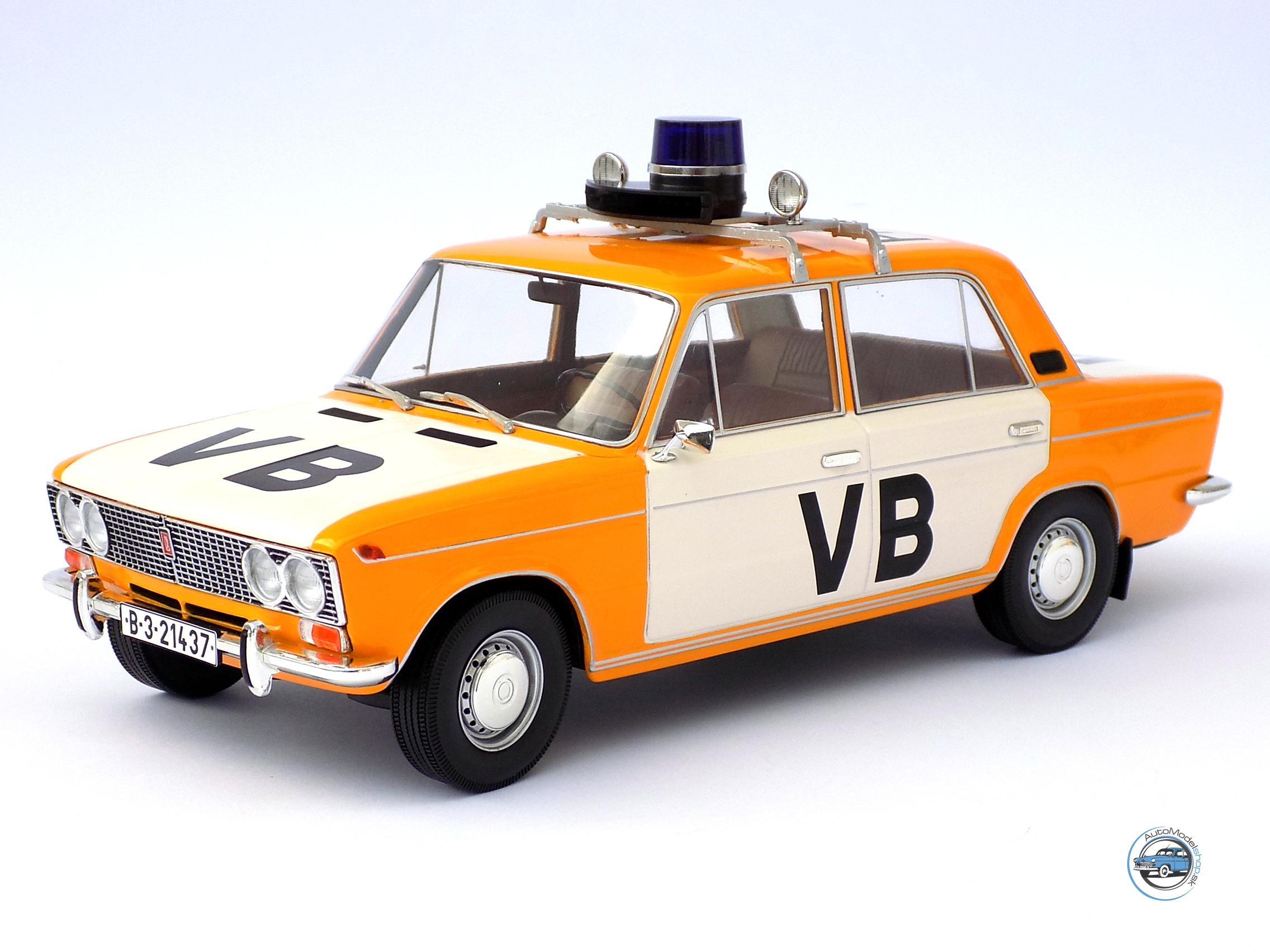 LADA VAZ 2103 VB - Mestská správa ZNB NITRA - 1:18 CAL / Automodelshop – Obrázok 2