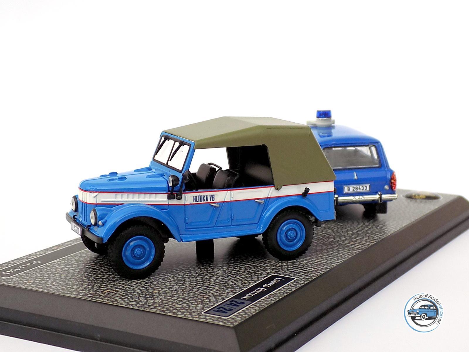 SET MOSKVIČ 427 & GAZ 69A - 1:43 CZECH AUTO LEGEND – Obrázok 4