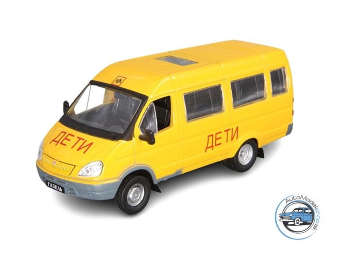 GAZ 322121 - Školský autobus "DETI" - 1:43 DeA