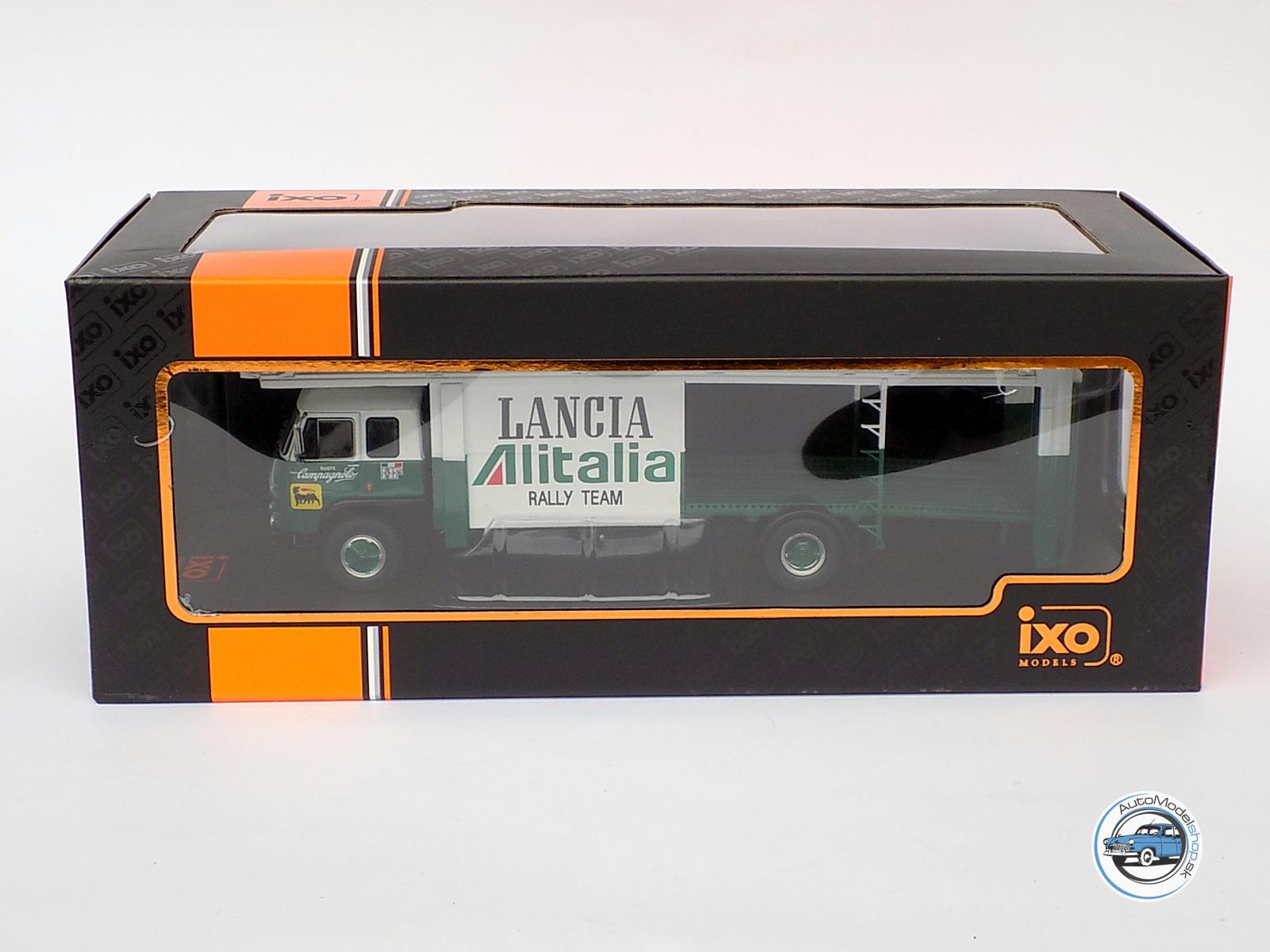 FIAT 673 TRUCK CAR TRANSPORTER TEAM LANCIA ALITALIA 1976 – 1:43 IXO – Obrázok 6