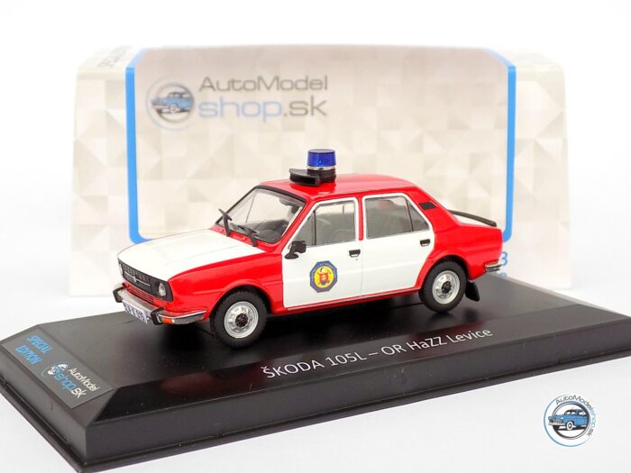 ŠKODA 105L HASIČI - OR HaZZ LEVICE - 1:43 Automodelshop